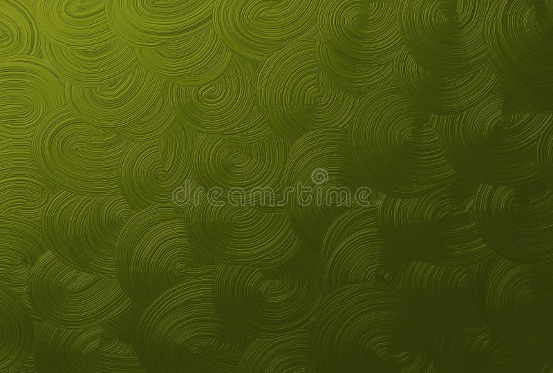Texture of Olive Green Spiral Pattern Background Stock Illustration -  Illustration of background, irregular: 162794162