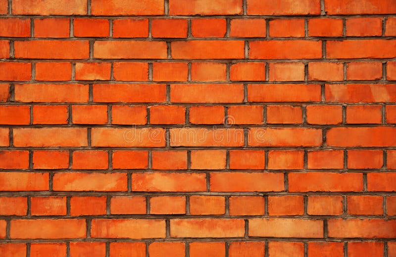 Texture of Orange Brick Wall As Background Stock Photo Image of