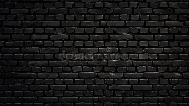 Black Brick Wall Background Stock Image - Image of black, solid: 173063889