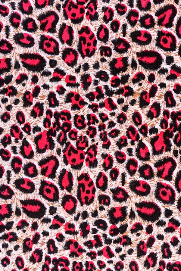 Texture of Print Fabric Striped Leopard Stock Image Image of skin