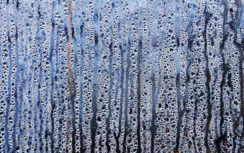 Texture of rain drops on a glass wet transparent surface royalty free stock photos Texture of rain drops on a glass wet transparent surface royalty free stock photos