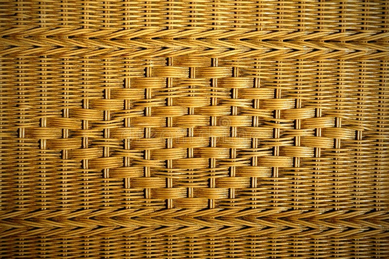 Texture of rattan furniture