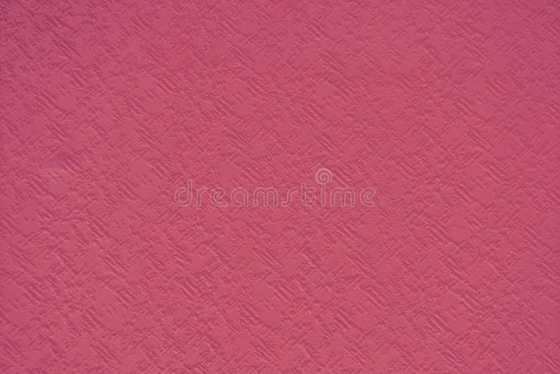 Texture of Red Paint on Concrete Wall with Uneven Surface, Background