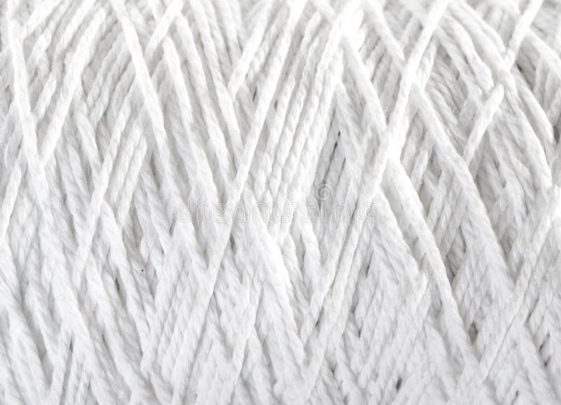 Texture of White Rope in Roll Stock Image - Image of background, roll:  113338979