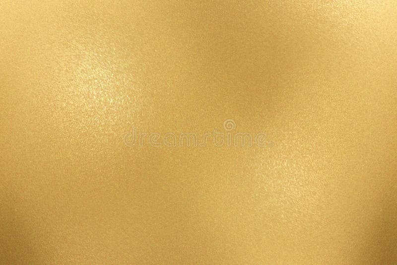 Texture of rough gold metallic sheet, abstract background