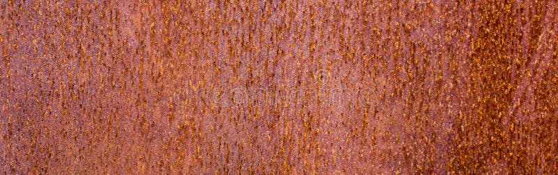 Texture of old rusty metal plate surface