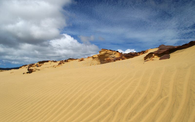 Texture of sand