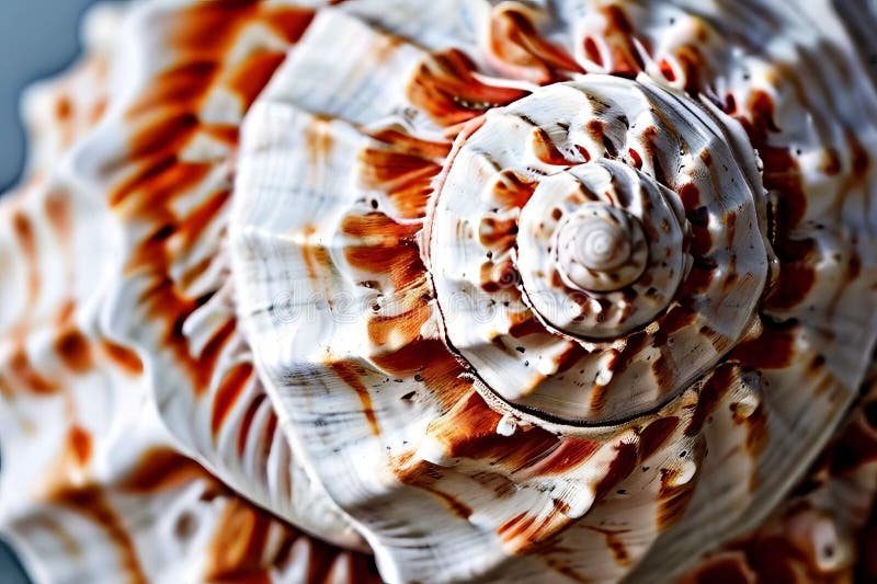 Texture of a seashell the intricate patterns and textures of a s royalty free illustration