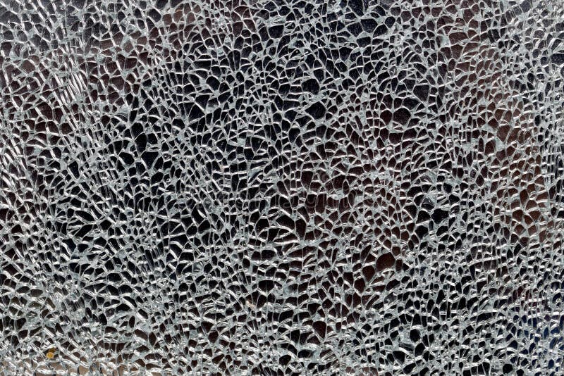Texture of shattered glass stock photo Texture of shattered glass stock photo
