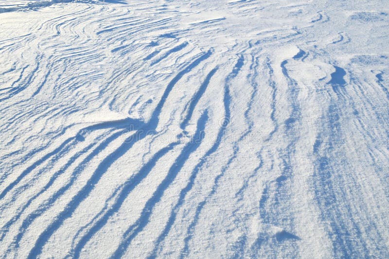 The Texture of the Snow Surface Stock Photo - Image of light, blue ...