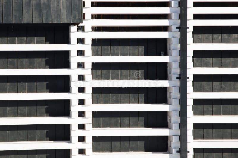 Texture of straight lines of horizontal, white and black planks. royalty free stock photo Texture of straight lines of horizontal, white and black planks. royalty free stock photo