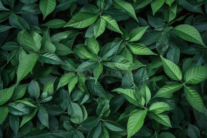 The texture of a tree leaf. Macro texture of foliage. Background leaf of a tree. vector illustration