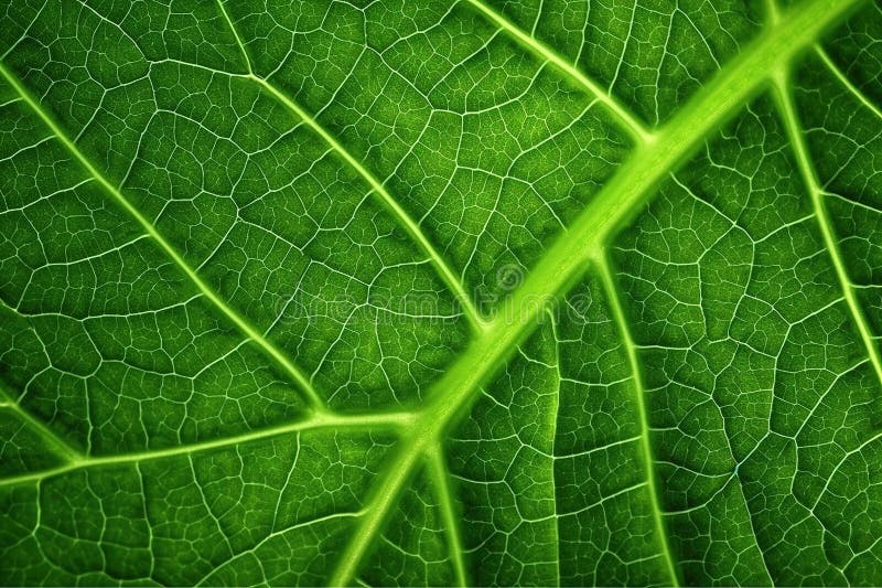 The texture of a tree leaf. Macro texture of foliage. Background leaf of a tree. vector illustration