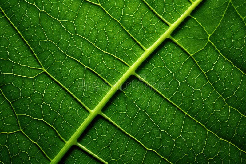 The texture of a tree leaf. Macro texture of foliage. Background leaf of a tree. vector illustration