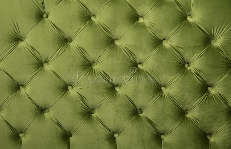 Texture tuftée de tapisserie d'ameublement de tissu de capitone vert illustration libre de droits Texture tuftée de tapisserie d'ameublement de tissu de capitone vert illustration libre de droits