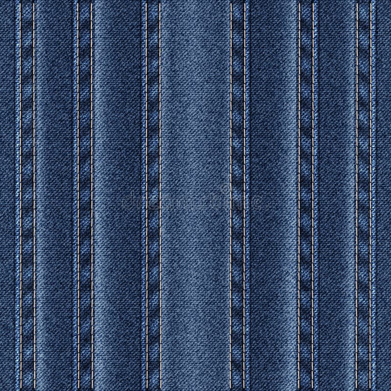 Jeans texture with seams stock illustration. Illustration of textures ...