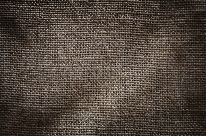 The Texture of a Very Old Brown Sack Cloth. Retro Texture with Canvas ...