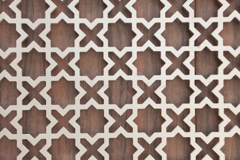 Texture of Wall Decor in Traditional Arabic Stock Image Image of