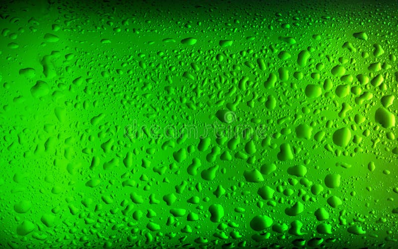 Texture Water Drops on the Bottle Stock Photo - Image of background ...