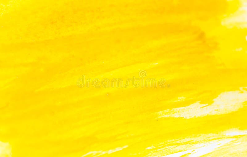 Texture of Watercolor Paint. Horizontal Background with Yellow Watercolour  Stock Photo - Image of rectangle, drawing: 114583756