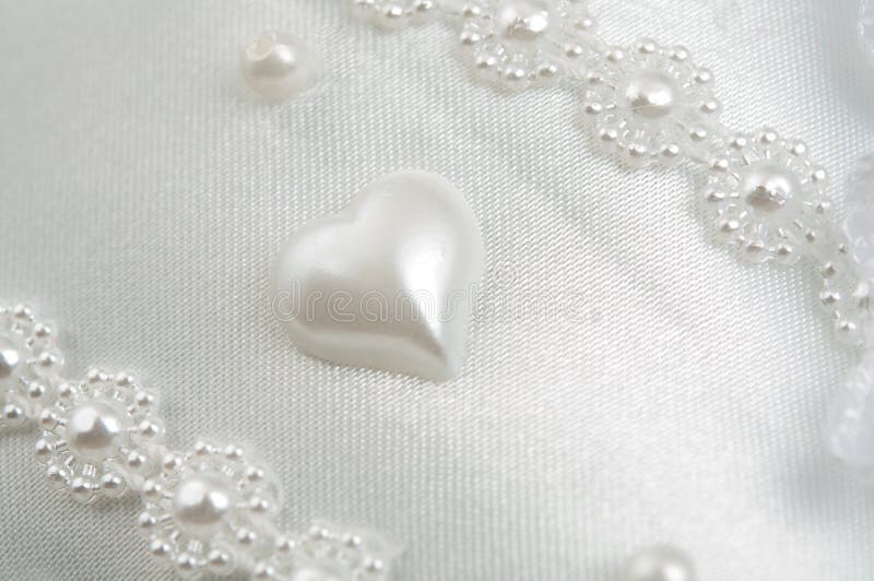 Texture wedding white fabric