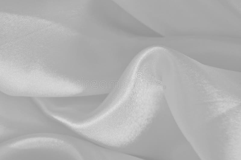 Texture white satin, silk stock image. Image of cloth 87657525