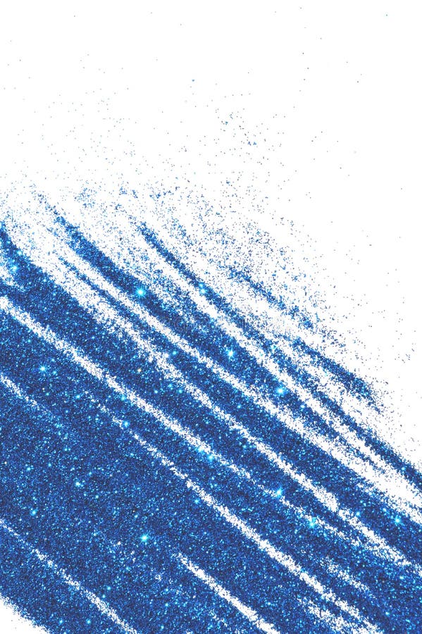 Textured Background with Blue Glitter on White Stock Image Image of