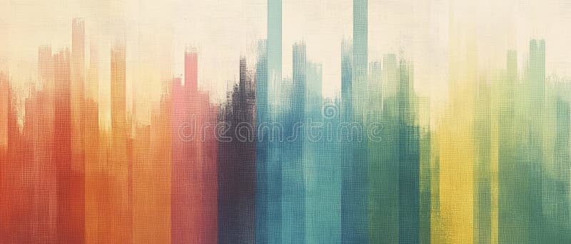 Vibrant Gradient Layers Textured Backgrounds Illustrating Income Disparity and Economic Inequality royalty free illustration