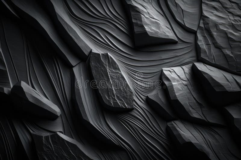 A textured black slate background royalty free illustration
