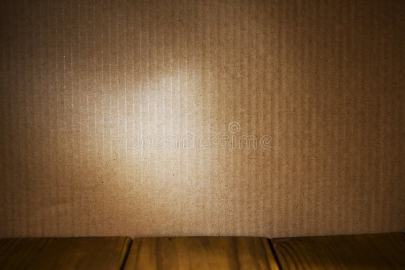 Textured brown cardboard stock image. Image of macro 98055039