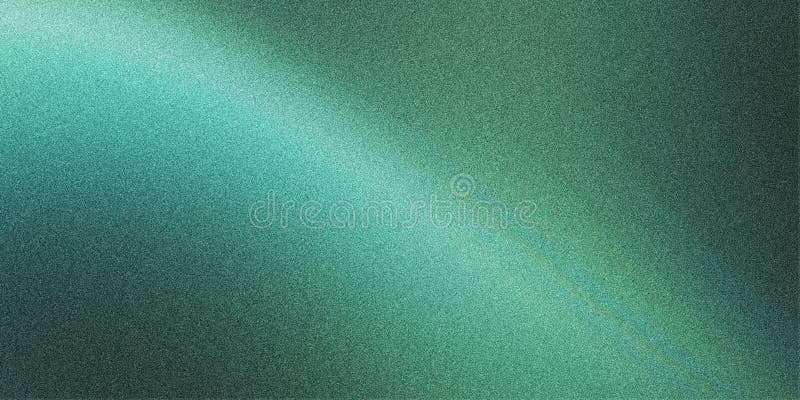 Textured Green and Teal Gradient Background with Diagonal Light Effect and Speckled Surface vector illustration