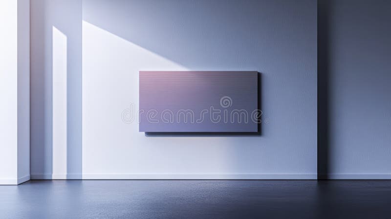 Textured Hologram Display Symmetrical Design with Layered Effects Minimalist Background royalty free illustration