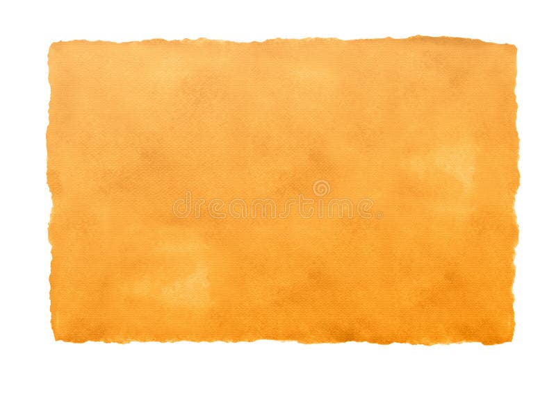 A textured blank orange paper with borders cut by hand. Roughness stock images, royalty-free photos and pictures