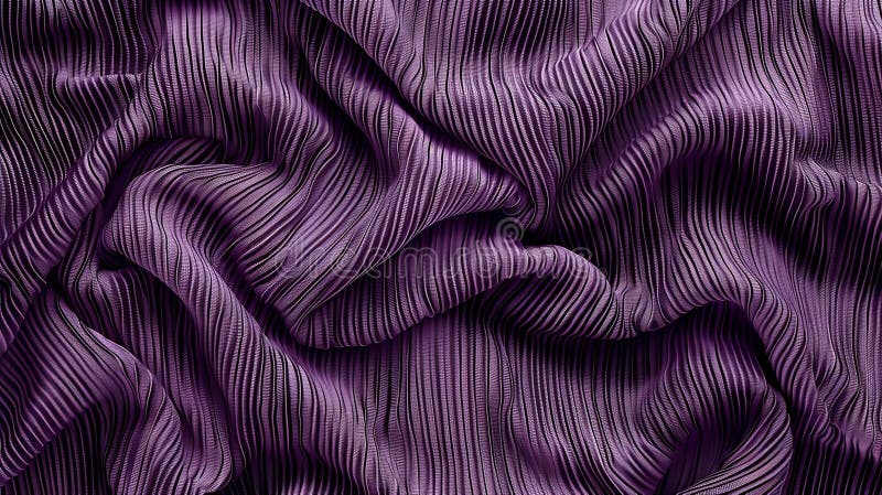 țesătura texturată de tricot violet, care se curbează fără probleme în eleganță stock illustration