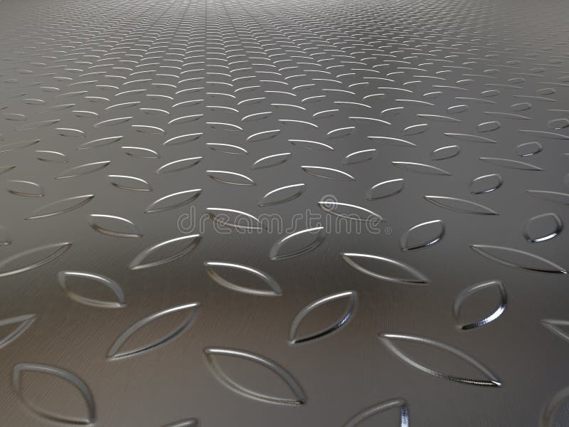 Textured Steel Sheet Background. Texture Corrugated Sheet. 3D