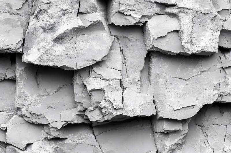Textured Stone Wall Surface for Natural Backdrop and Design Inspiration Generative AI royalty free illustration