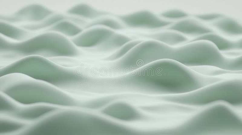 A textured surface with a soft, light green hue. stock image