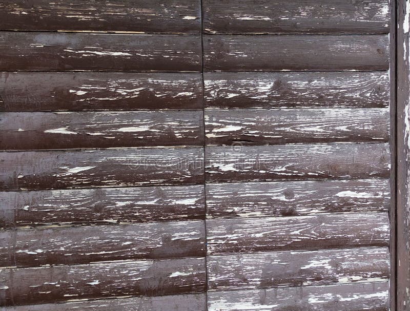 Texturen av br?det med skalning av m?larf?rg abstrakt bakgrundsdesign Brunt med vita rundade br?den V?ggpanel arkivbilder Texturen av br?det med skalning av m?larf?rg abstrakt bakgrundsdesign Brunt med vita rundade br?den V?ggpanel arkivbilder