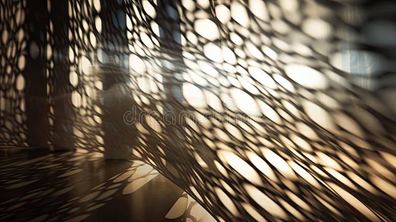 Texturen verschwommenes Innendesign Fensterschatten stock abbildung