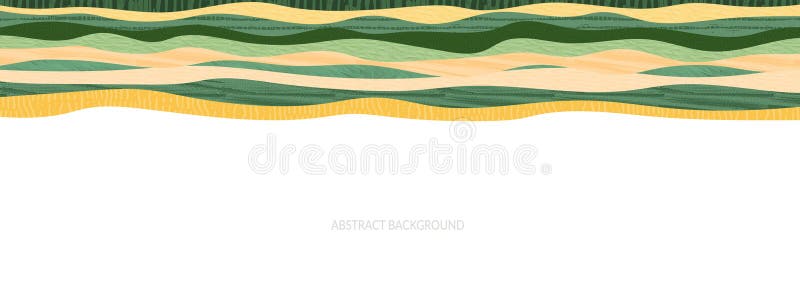 Texturerad illustration av den gröna jordbrukets abstrakta jordbruksträdgårdsmallens fältlayoutvektor. gröda av grönt naturmönster vektor illustrationer