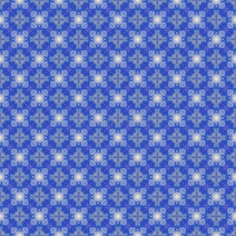 Texturerad illustration för modell för blåttabstrakt begrepp sömlös royaltyfri illustrationer