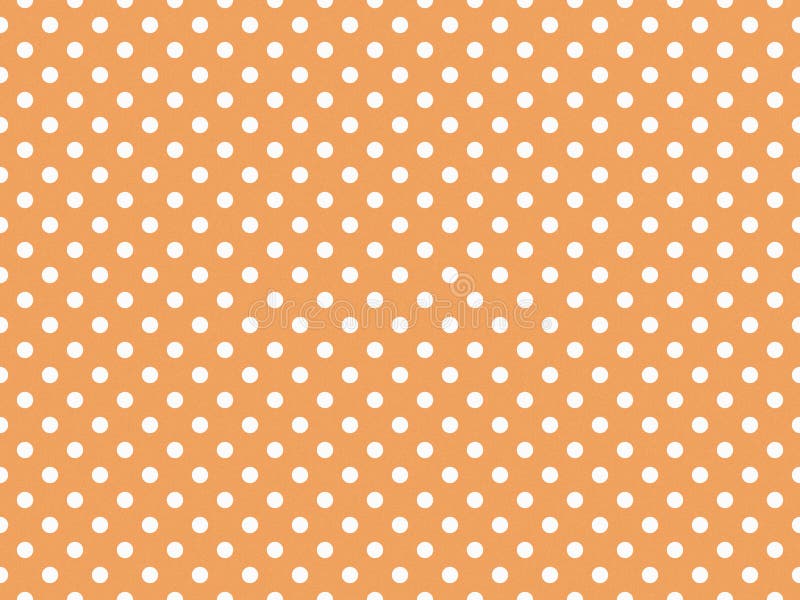 Texturierte weiße Polka Punkte auf sandbraunem Hintergrund lizenzfreie abbildung