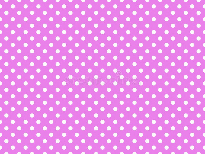 Texturierte weiße Polka Punkte auf violett violettem Hintergrund lizenzfreie abbildung