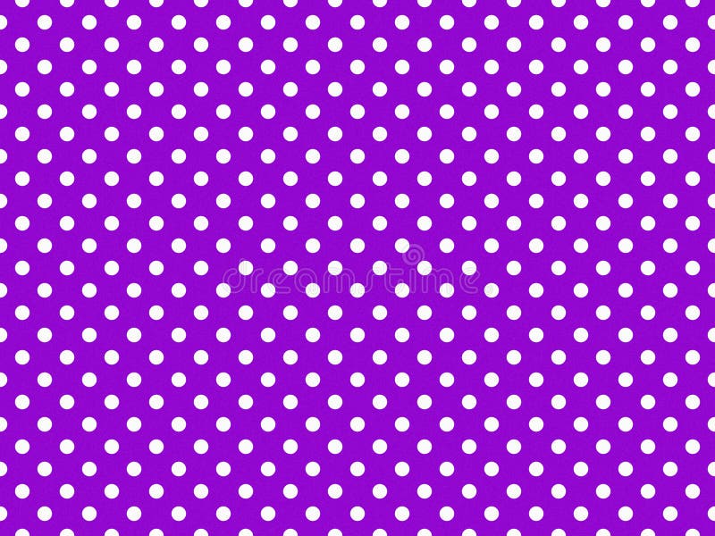 Texturierte weiße Polka Punkte über dunkelviolett violett violett Rückgrat vektor abbildung