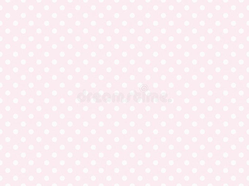 Texturierte weiße Polka Punkte über Lavendelblüte von Weiß stock abbildung