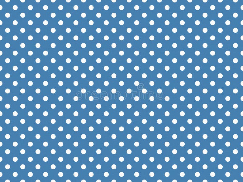 Texturierte weiße Polka Punkte über Stahlblau Hintergrund vektor abbildung