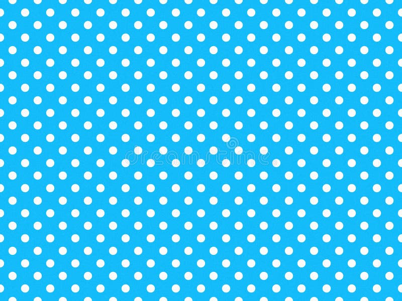 Texturierte weiße Polka Punkte über tiefblauem Hintergrund lizenzfreie abbildung