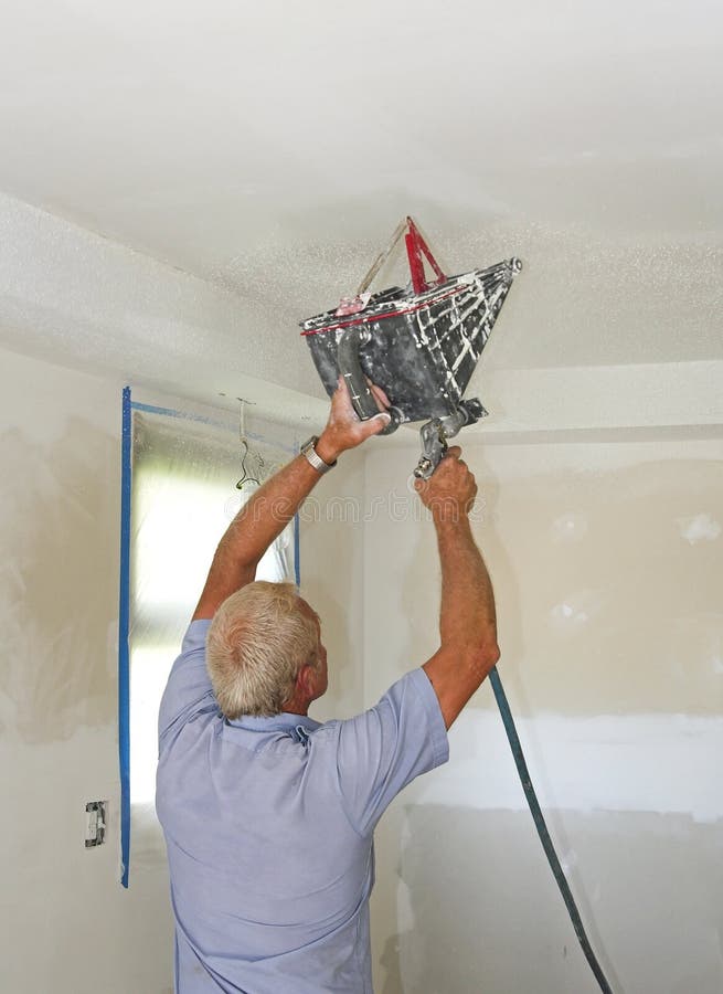 Texturing ceilings