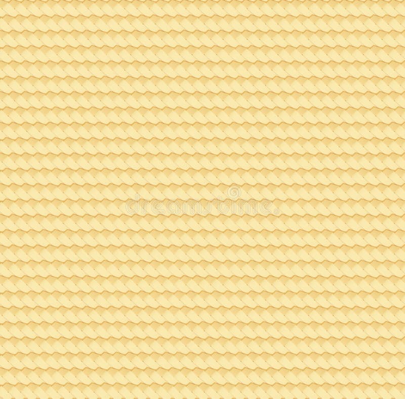 Textură abstractă de paie. preș cu cros. tipar natural din bambus fără sudură. ilustrare vectorială. stock illustration