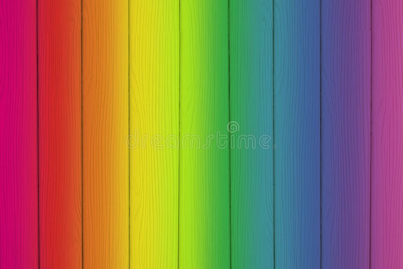 Textură colorată cu curcubeu din lemn ca fond royalty free stock photos